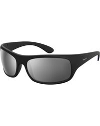 Polaroid - 07886 003/Ex Sunglasses Plastic Squared Mirror - Lyst