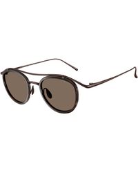Giorgio Armani - Ar6179T 343073 Sunglasses Titanium Pantos Normal - Lyst