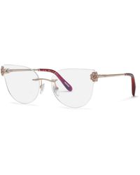Chopard - Vchl61S 0A39 Optical Frames Metal Butterfly - Lyst
