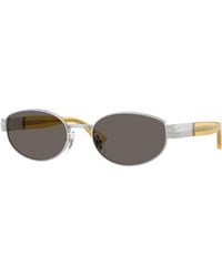 Persol - Po1024S 518/B1 Sunglasses Metal Round Normal - Lyst