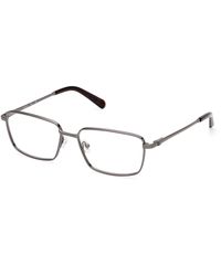 Guess - Gu50096 008 Optical Frames Metal Squared Normal - Lyst
