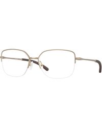 Oakley - Ox3006 Moonglow 300609 Optical Frames Metal Round Normal - Lyst