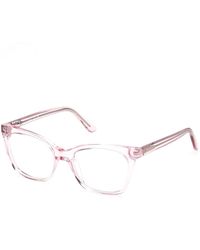 Guess - Gu50268 72 Optical Frames Acetate Squared Normal - Lyst