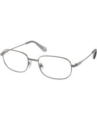 Swarovski - Sk1005 4009 Optical Frames Metal Squared Normal - Lyst