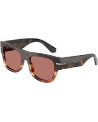 Dolce & Gabbana - Dg4484 3438M6 Sunglasses Acetate Bordeaux Squared Normal - Lyst