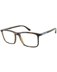 Emporio Armani - Ea3181 5026 Optical Frames Plastic Squared - Lyst