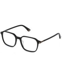 Police - Vplp13 Roadie 7 700Y Optical Frames Acetate Squared - Lyst