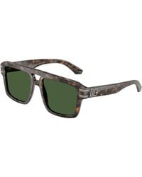 Dolce & Gabbana - Dg4562 349971 Sunglasses Acetate Pilot Normal - Lyst