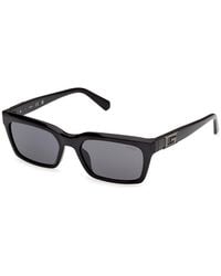 Guess - Gu00300 01A Sunglasses Injected Smoke Squared Normal - Lyst