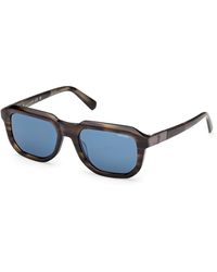 Guess - Gu00278 98V Sunglasses Acetate Squared Normal - Lyst