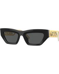 Versace - Ve4432U Gb1/87 Sunglasses Acetate Geometric Normal - Lyst