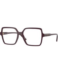 Vogue Eyewear - Vo5702 3284 Optical Frames Nylon Transparent Squared Normal - Lyst