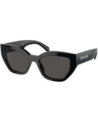 Prada - Pr A09S 1Ab5S0 Sunglasses Acetate Butterfly Normal - Lyst