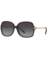 Michael Kors - Mk2024 Adrianna Ii 316011 Sunglasses Acetate Squared Normal Shaded - Lyst
