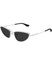 McQueen - Am0522S 001 Sunglasses Acetate Cat Eye - Lyst
