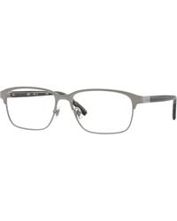 DIESEL - Dl5014 1044 Optical Frames Metal Transparent Squared Normal - Lyst