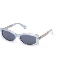 MAX&Co. - Mo0144 84V Sunglasses Injected Squared Normal - Lyst