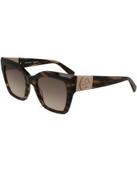 Longchamp - Lo762S 308 Sunglasses Acetate Squared Normal - Lyst