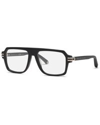 Philipp Plein - Vpp195M Plein Icon 703 Optical Frames Acetate Squared - Lyst