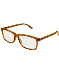 Gucci - Gg1447O 009 Optical Frames Acetate Transparent Squared - Lyst