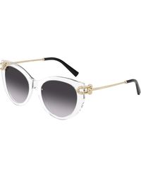 Tiffany & Co. - Tf4232 80473C Sunglasses Acetate Butterfly Normal Nuanced - Lyst