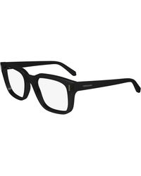 Ferragamo - Sf2996 001 Optical Frames Acetate Squared Normal Normal - Lyst