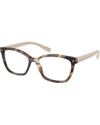 Prada - Pr 15Zv 07R1O1 Optical Frames Acetate Squared Normal - Lyst