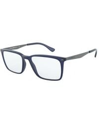Emporio Armani - Ea3169 5842 Optical Frames Plastic Squared - Lyst