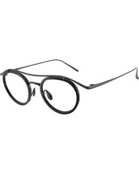 Giorgio Armani - Ar5166T 3404 Optical Frames Titanium Transparent Pantos Normal - Lyst
