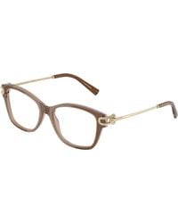 Tiffany & Co. - Tf2266 8255 Optical Frames Acetate Transparent Butterfly Normal - Lyst