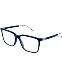 Gucci - Gg1273O 001 Optical Frames Plastic Squared - Lyst