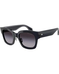 Giorgio Armani - Ar8223 61608G Sunglasses Acetate Squared Normal Shaded - Lyst
