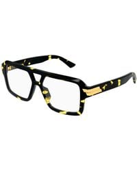 Bottega Veneta - Bv1491O 002 Optical Frames Acetate Transparent Pilot - Lyst