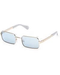 MAX&Co. - Mo0140 32X Sunglasses Metal Squared Normal - Lyst