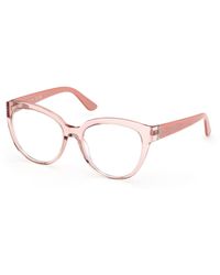 Guess - Gu50232 072 Optical Frames Acetate Cat Eye Normal - Lyst