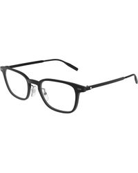 Montblanc - Mb0467Ol 013 Optical Frames Injected Transparent Squared - Lyst