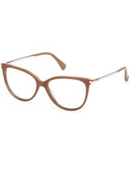 Max Mara - Mm5247 46 Optical Frames Round Normal - Lyst