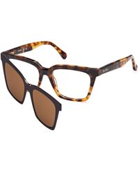 Max Mara - Mm5213 052 Optical Frames Acetate Cat Eye Normal - Lyst