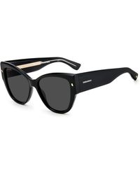 DSquared² - D2 0016/S 2M2/Ir Sunglasses Acetate Cat Eye - Lyst