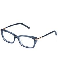Furla - Vfua01 840 Optical Frames Acetate Squared - Lyst