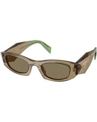 Prada - Pr B16S 29E90F Sunglasses Acetate Round Normal - Lyst