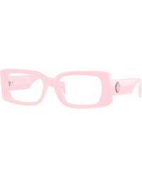 Versace - Ve3362U 5485 Optical Frames Acetate Squared Normal - Lyst