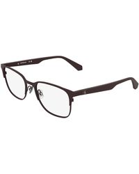 Calvin Klein - Ckj26204 605 Optical Frames Metal Squared Normal - Lyst