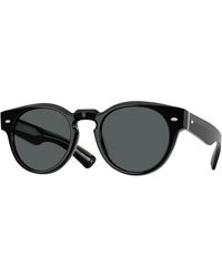 Oliver Peoples - Ov5571Su Hayton 1731P2 Sunglasses Acetate Pantos Polarized - Lyst
