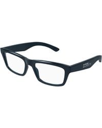 Balenciaga - Bb0470O 001 Optical Frames Acetate Transparent Squared - Lyst