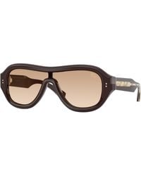 Burberry - Be4509U 42748D Sunglasses Acetate Pilot Normal Nuanced - Lyst
