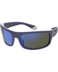 Polaroid - Pld 2125/S Xw0/5X Sunglasses Plastic Squared Mirror - Lyst