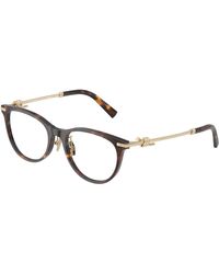 Tiffany & Co. - Tf2279D 8015 Optical Frames Acetate Round Normal - Lyst