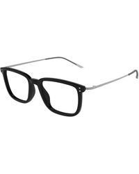 Gucci - Gg1709O 005 Optical Frames Acetate Transparent Squared - Lyst