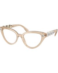 Swarovski - Sk2028 1066 Optical Frames Acetate Cat Eye Normal - Lyst